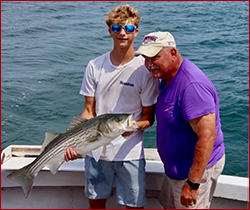 Fishing Cape Cod Bay with the Stunmai II