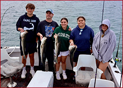 Fishing Cape Cod Bay with the Stunmai II